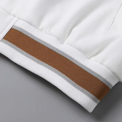 Hooded Varsity Style Jacket Stylish for Men | Beckford
