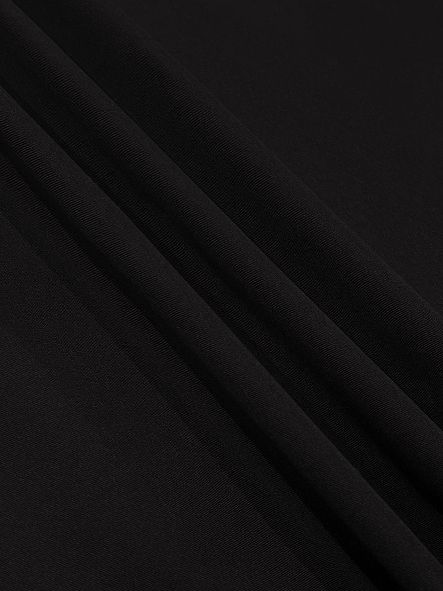 High-waist loose pleated wide-leg trousers for women - 10