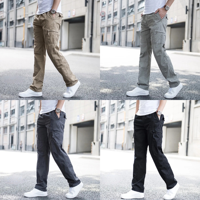 Relaxed fit everyday cargo trousers for men | Hampton - 13