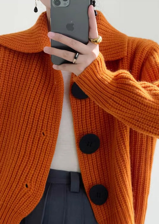 Classic button-up knit cardigan for women - 5