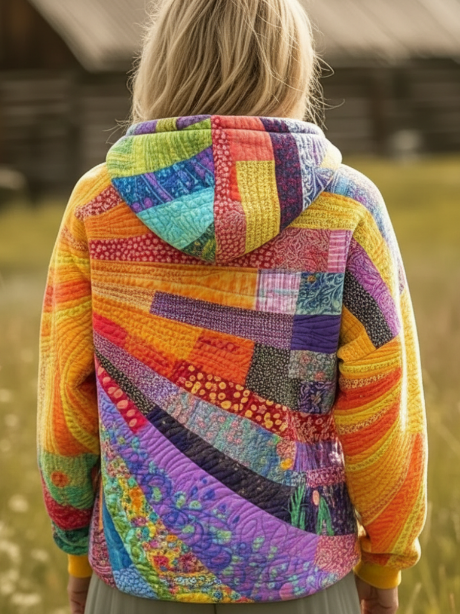Relaxed gathered everyday hoodie for women | Klyra -2