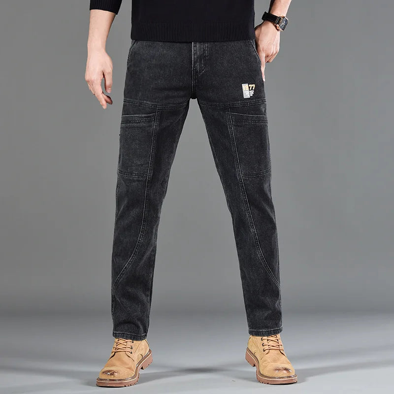 Utility Straight-Leg Jeans Classic for Men | Dalton