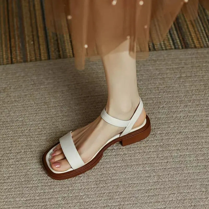 Lightweight everyday flat sandals for women | Hester -7
