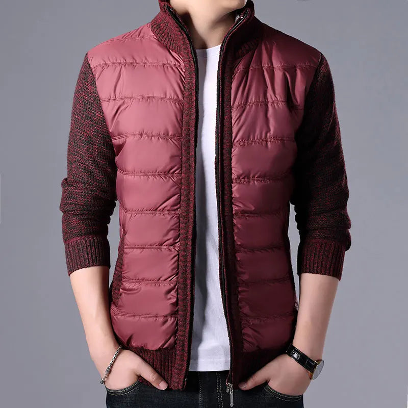Hybrid Quilted Jacket Stylish For Men | Ezra
