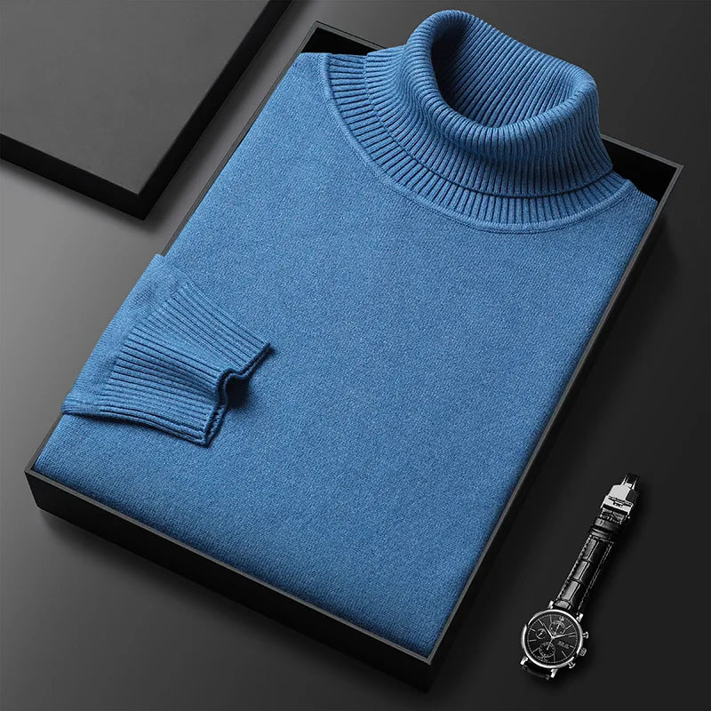 Classic Turtleneck Sweater Cozy for Men | Lucien