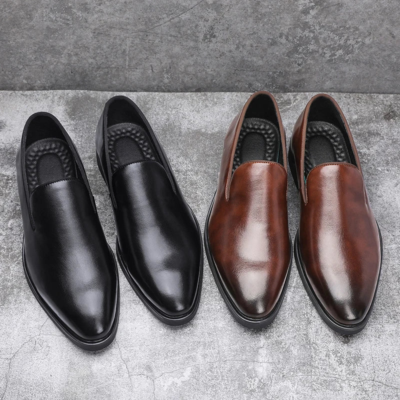 Classic leather slip-on loafers for men | Noctis - 13