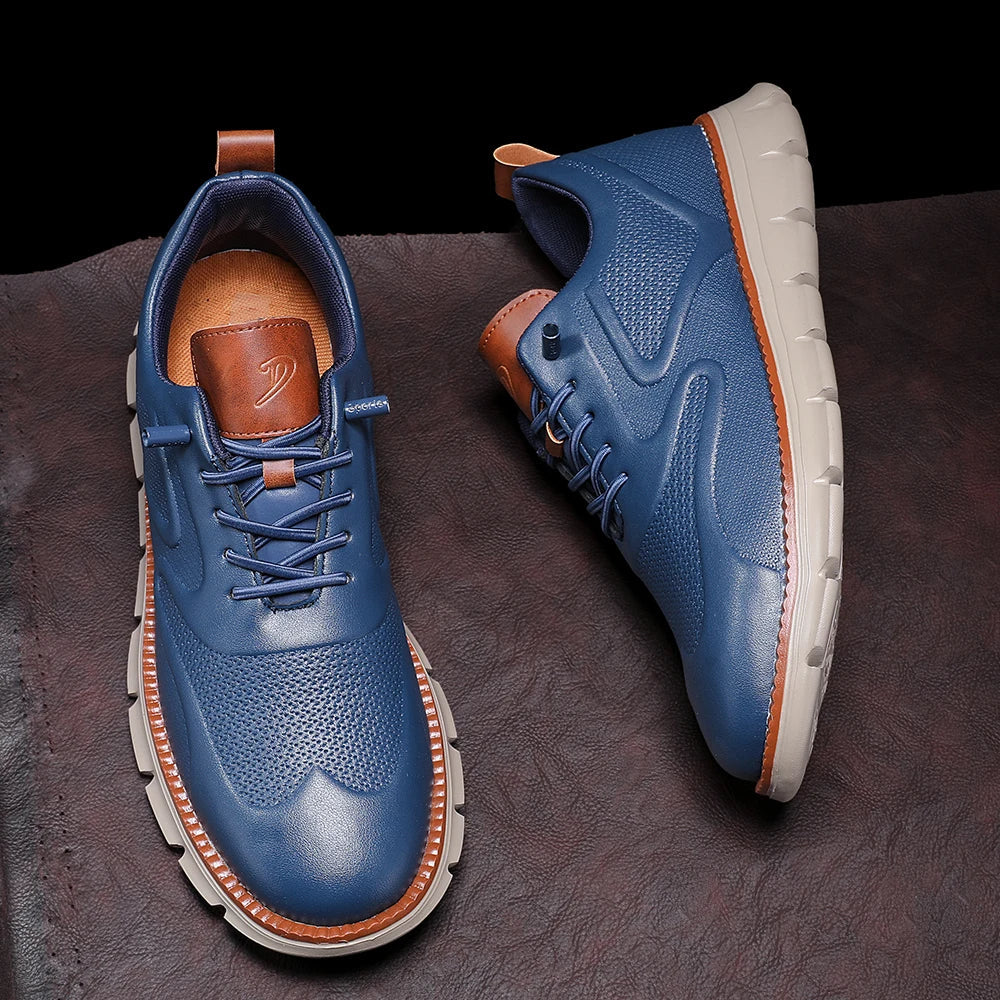 Structured Lace Up Sneakers Modern for Men | Grant