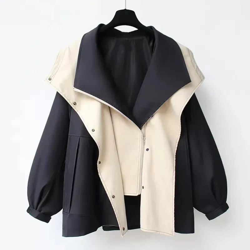 Double Layer Hooded Jacket Stylish For Women | Mireya
