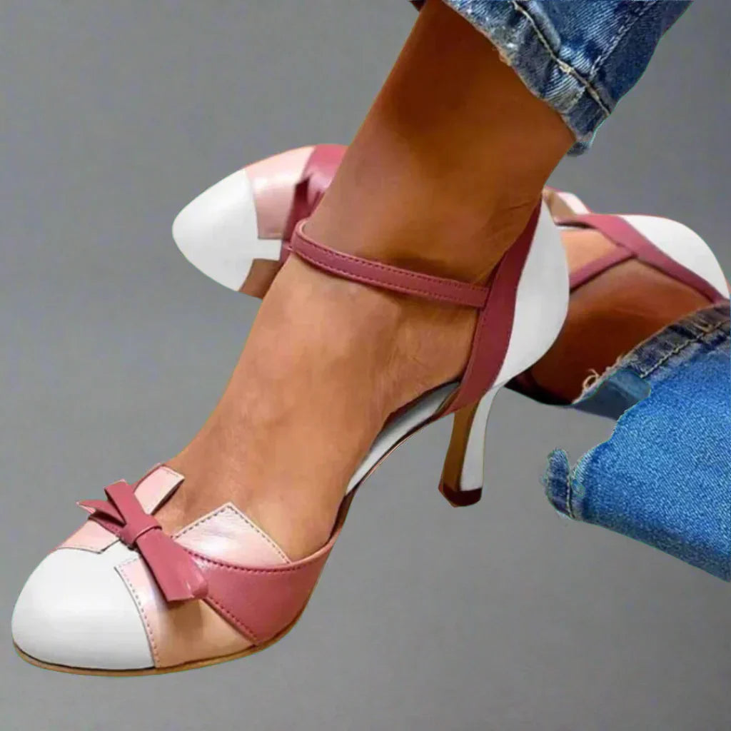 Elegant anatomic-sole court heels for women | Thea - 3