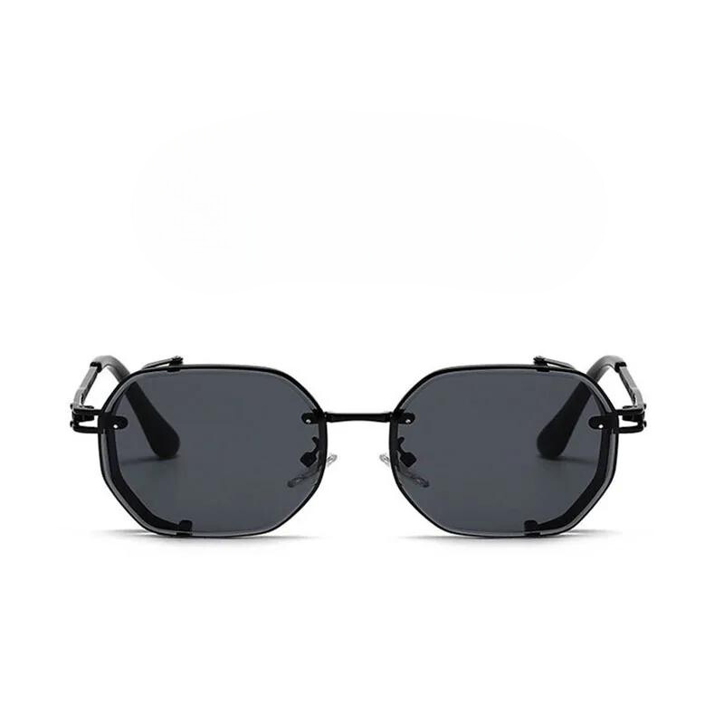 Vintage steampunk round sunglasses for men | Steampunk - 9