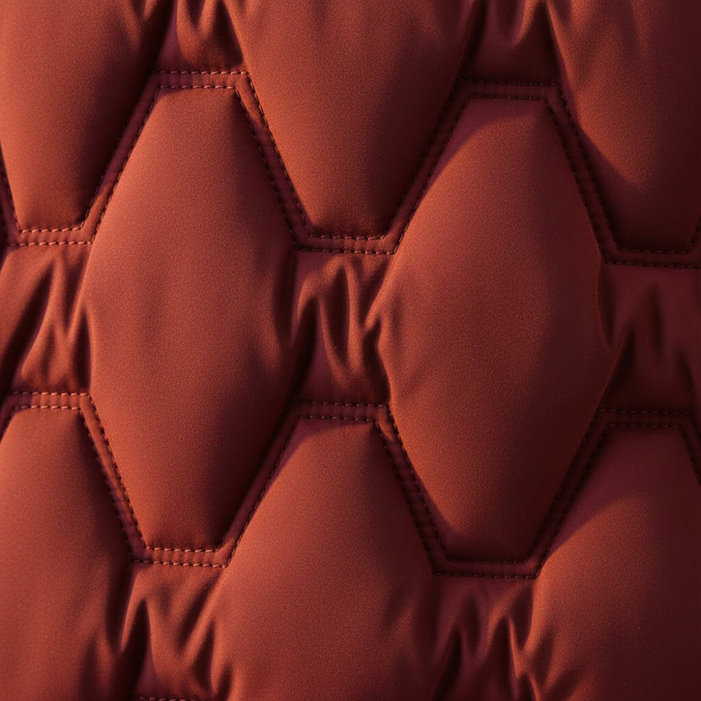 Warm quilted hooded winter coat for women | Lauren - 8