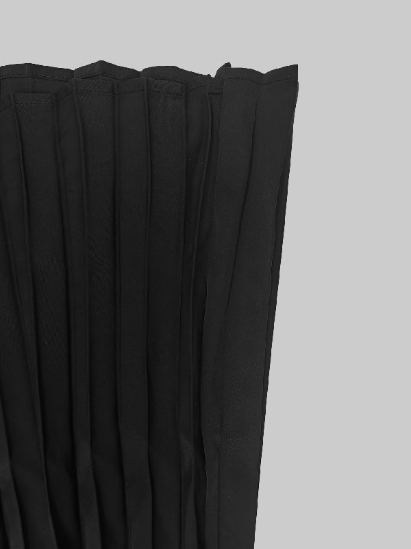 Cape high-low pleated round-neck evening maxi dress for women - 21