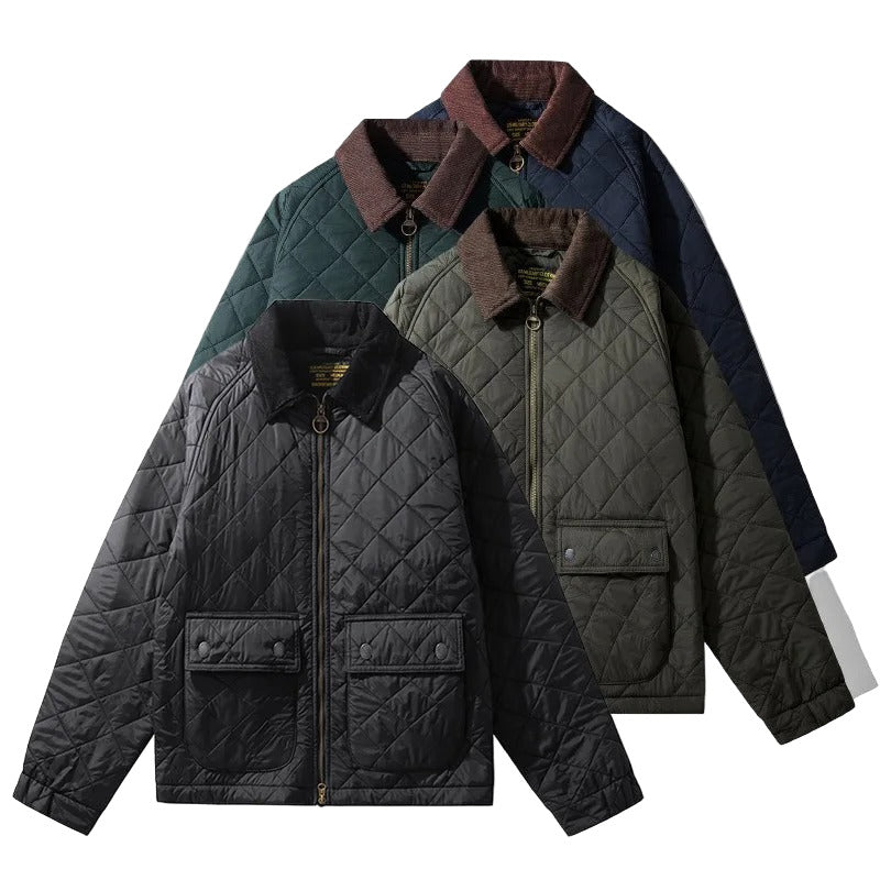 Quilted casual everyday jacket for men | Harbour -16