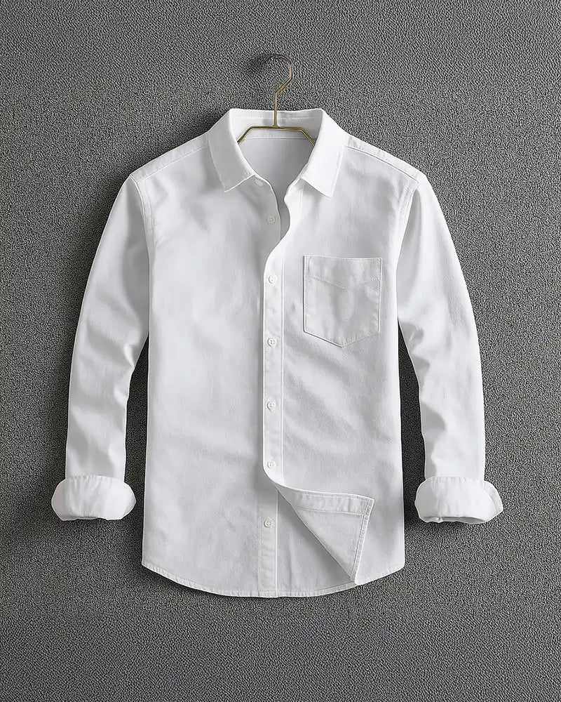 Classic Button Down Shirt Refined for Men | Rafael