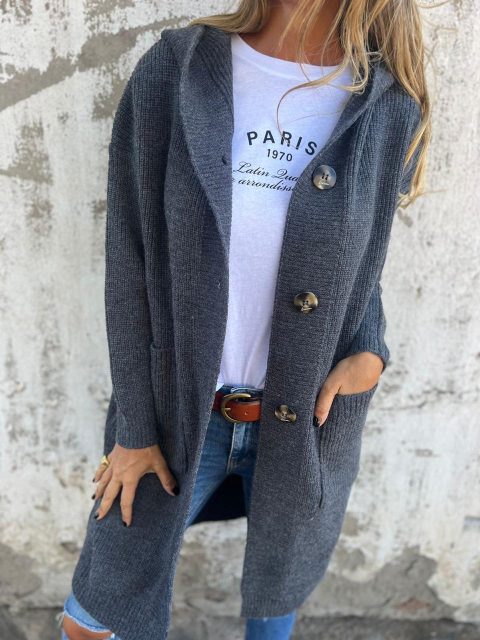 Chic Long Cardigan Cozy For Women | Mirevina
