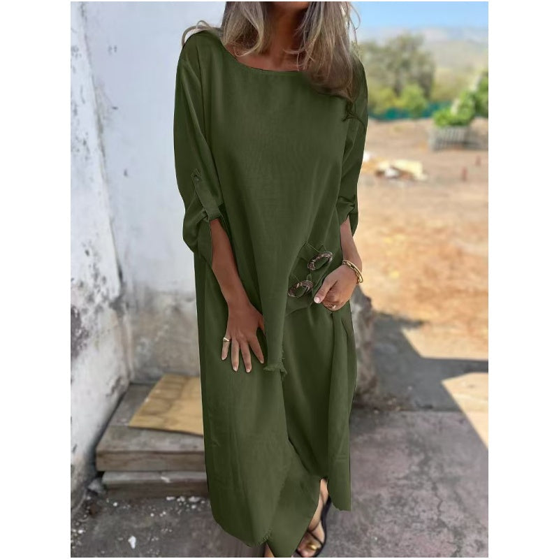 Relaxed linen everyday co-ord set for women - 6