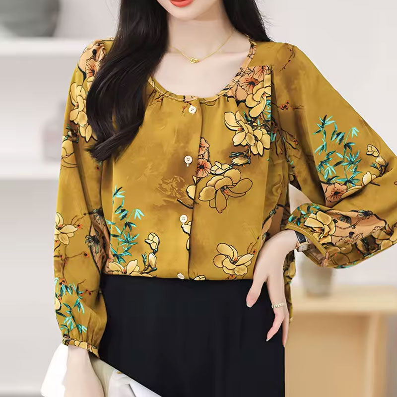 Elegant relaxed everyday blouse for women | Abigail - 7