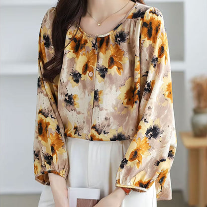 Elegant relaxed everyday blouse for women | Abigail - 14