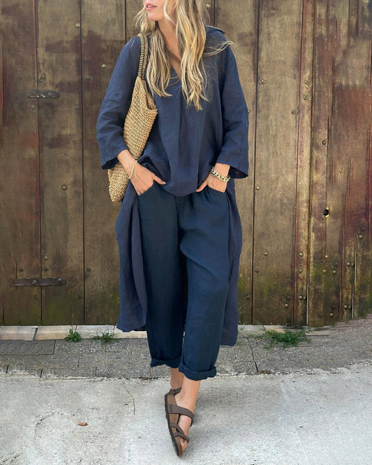 Elegant everyday casual co-ord set for women | Luxe - 1
