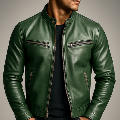 Vintage Style Zip-Up Jacket Stylish For Men | Camden