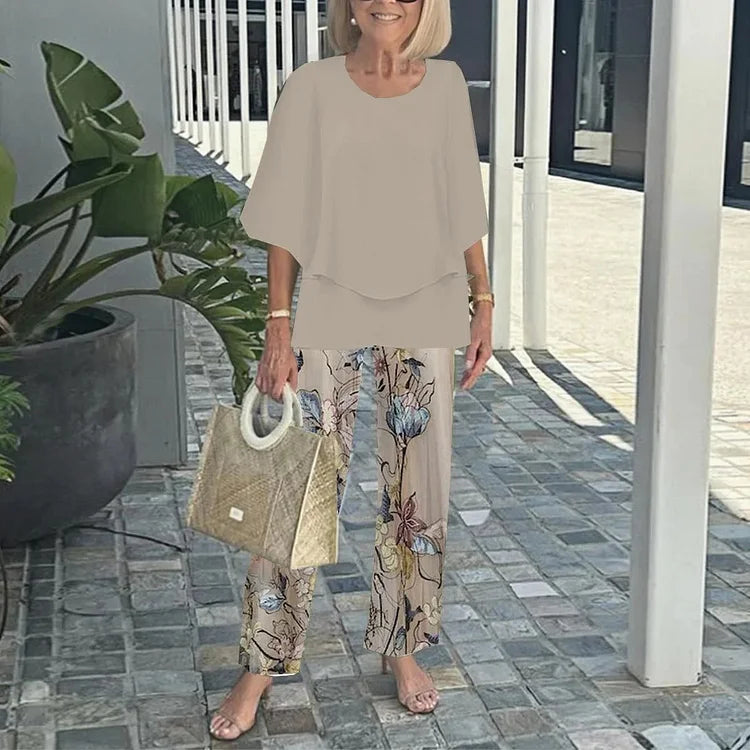 Classic matching co-ord set for women | Genevieve -4