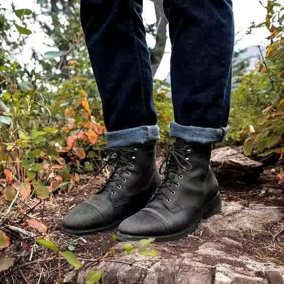 Timeless brogue ankle boots for men | Caleb -3