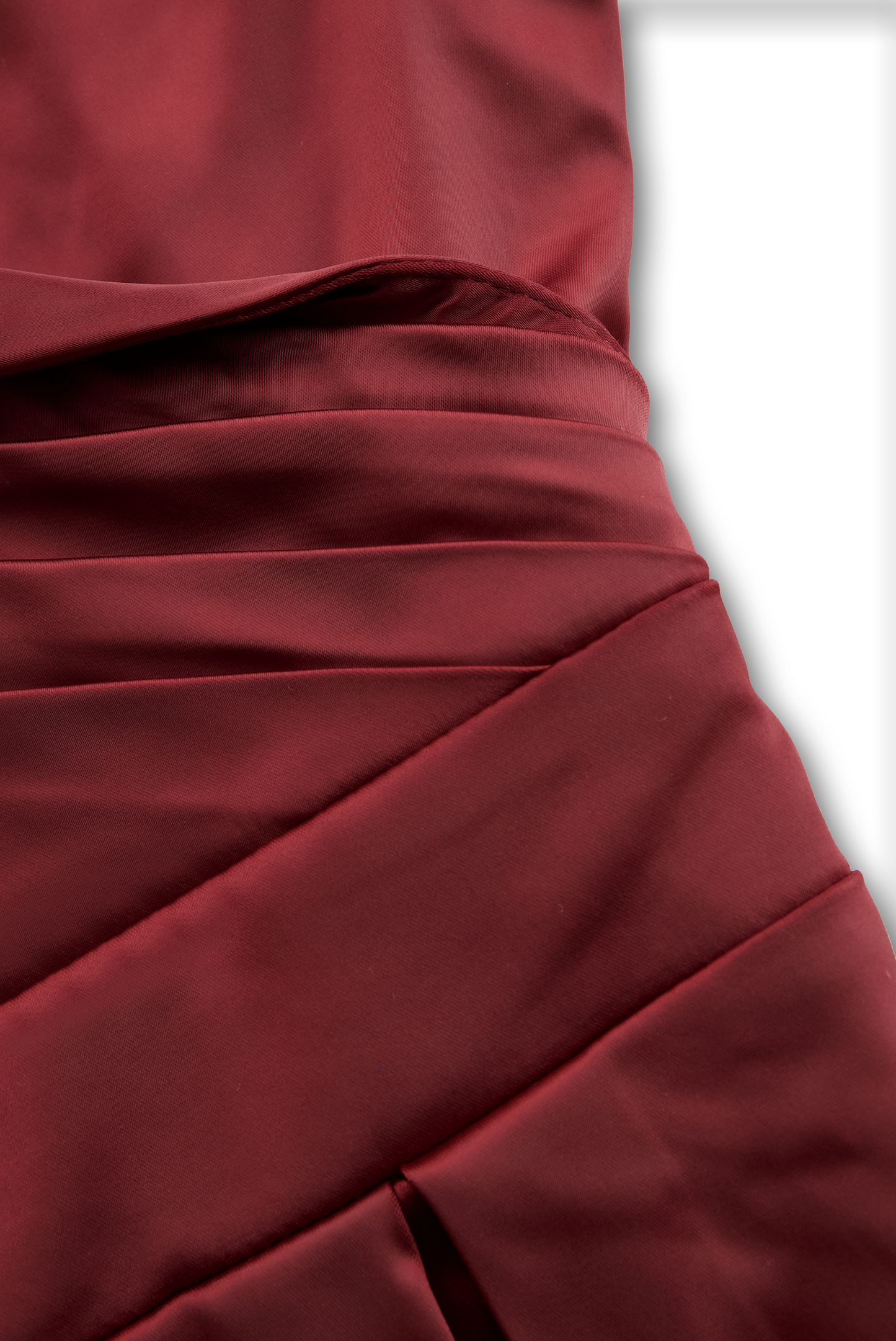 Elegant vintage satin midi dress for women - 11
