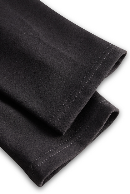 Sleek faux leather bodycon midi dress for women - 14