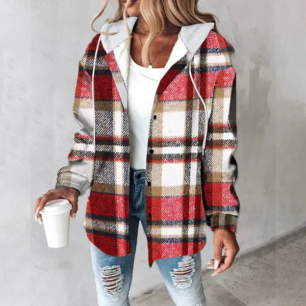 Cosy everyday casual relaxed jacket for women | Maisie -7