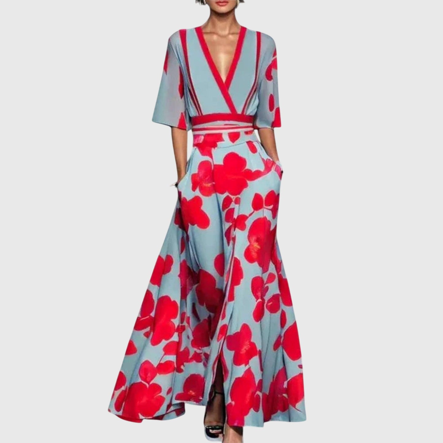 Elegant everyday casual dress for women | Leila - 2