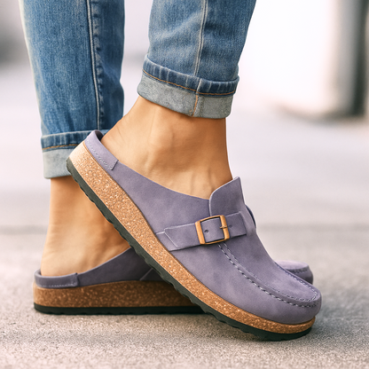 Elegant orthopaedic wedge sandals for women | Brisa -6