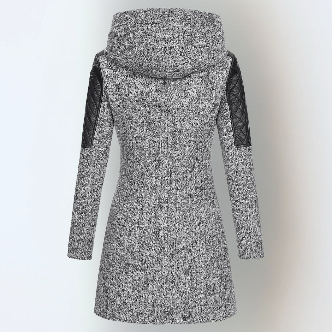 Warm hooded zip casual winter jacket for women | Jasneet -6