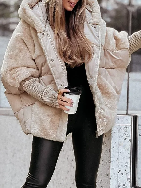 Elegant classic warm winter jacket for women | Ava -1