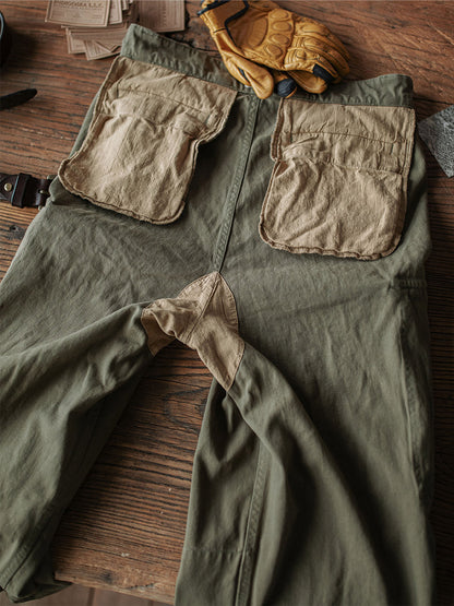 Heritage Utility Trousers with Reinforced Details Versatile for Men | Owen
