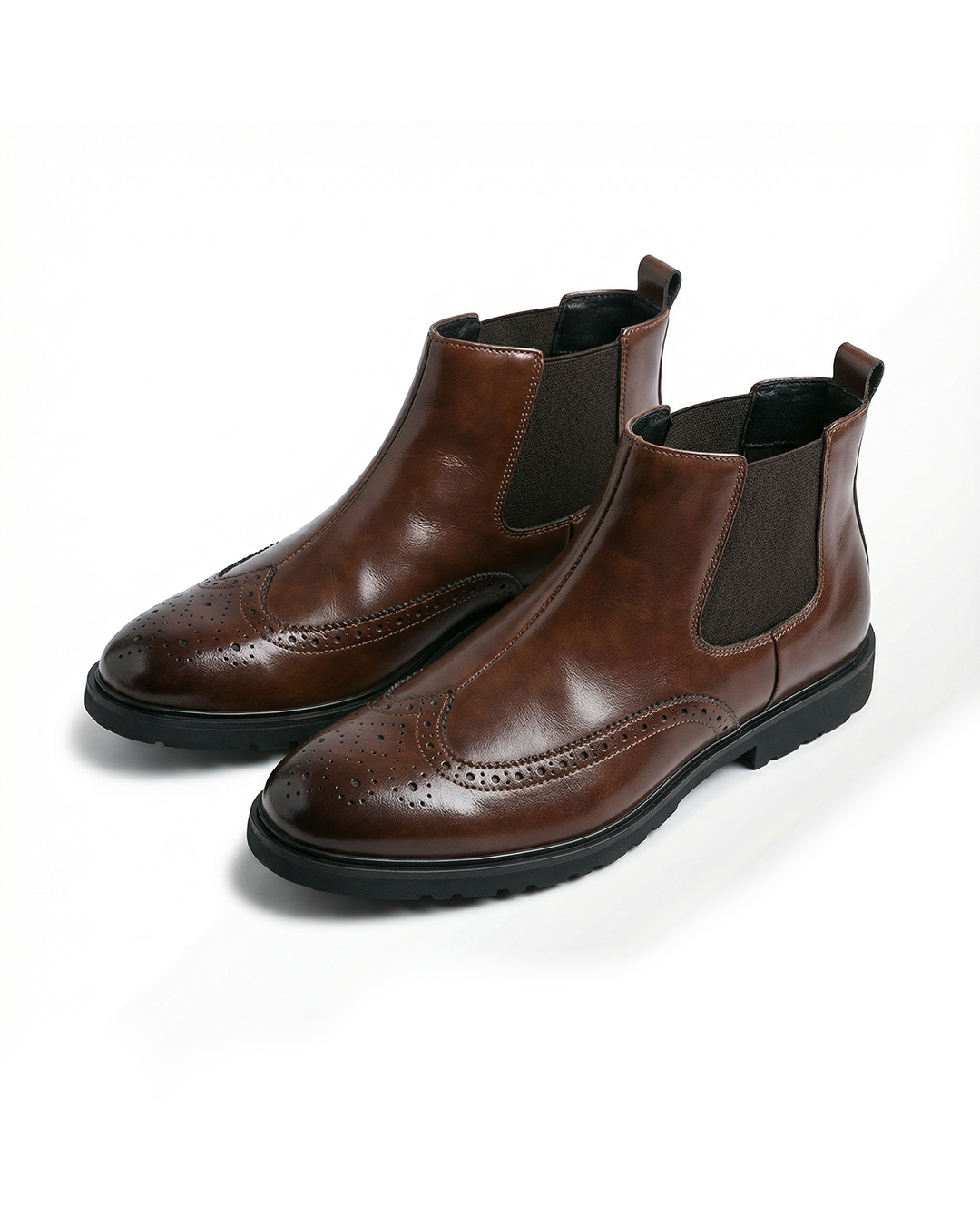 Classic leather chelsea boots for men | Alden - 1