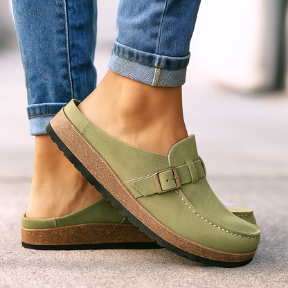 Elegant orthopaedic wedge sandals for women | Brisa -10