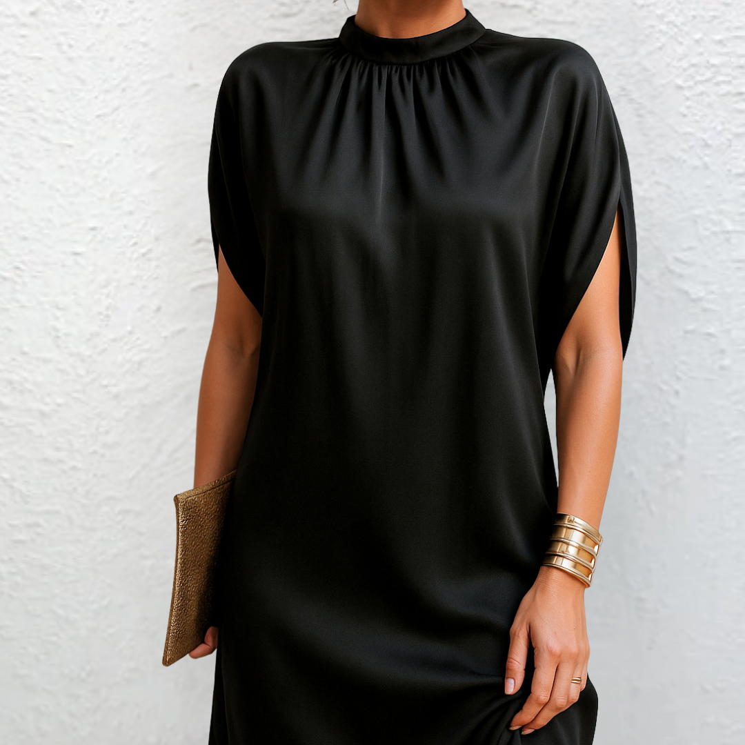 Elegant Draped Midi Dress Chic For Women | Elle