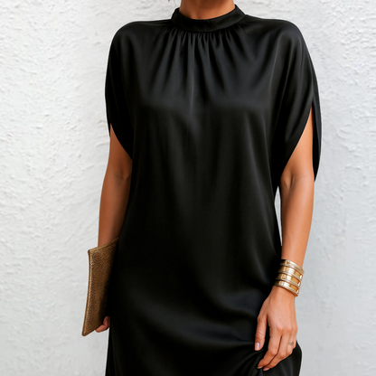 Elegant Draped Midi Dress Chic For Women | Elle