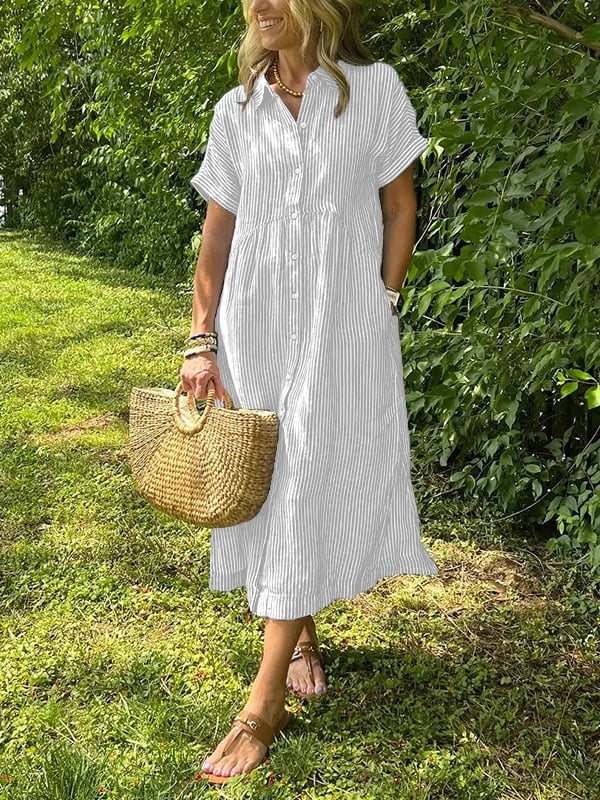 Elegant flowing everyday maxi dress for women | Ruby - 7