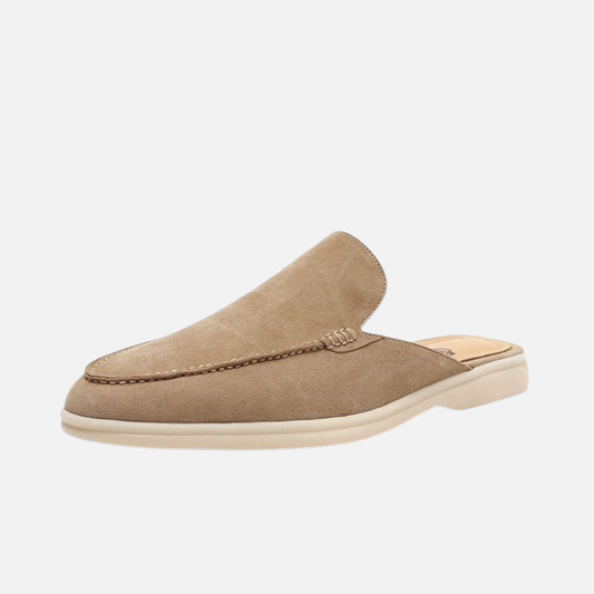 Suede Mules Sandals -1