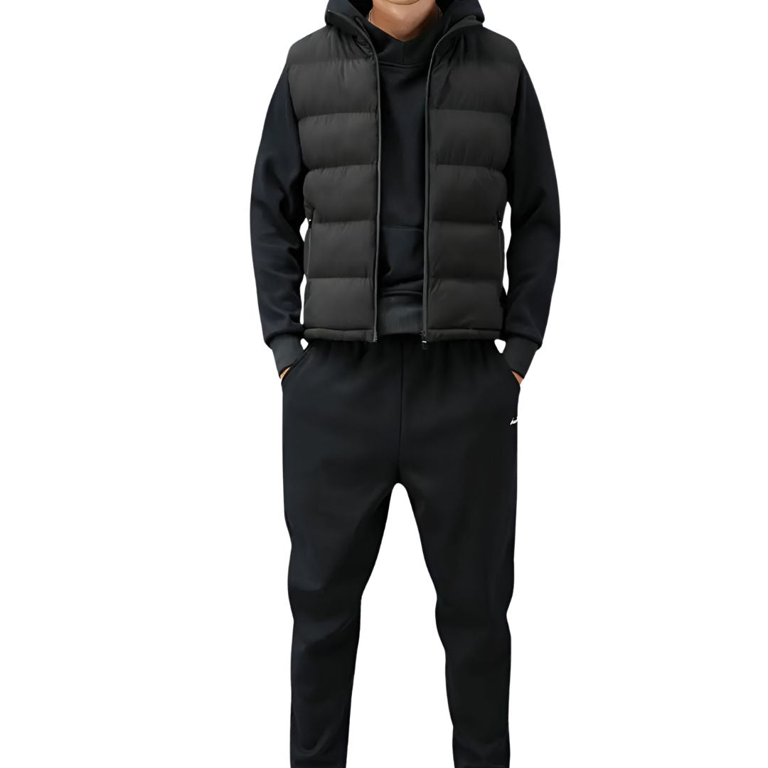 Lightweight insulated zip stand-collar gilet for men | Orion - 1