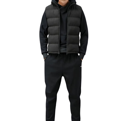 Lightweight insulated zip stand-collar gilet for men | Orion - 1