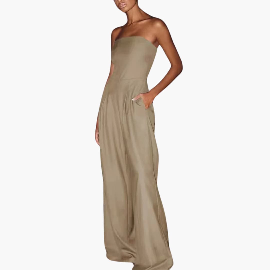 Relaxed everyday casual jumpsuit for women | Abigail -7