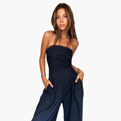 Relaxed everyday casual jumpsuit for women | Abigail -1