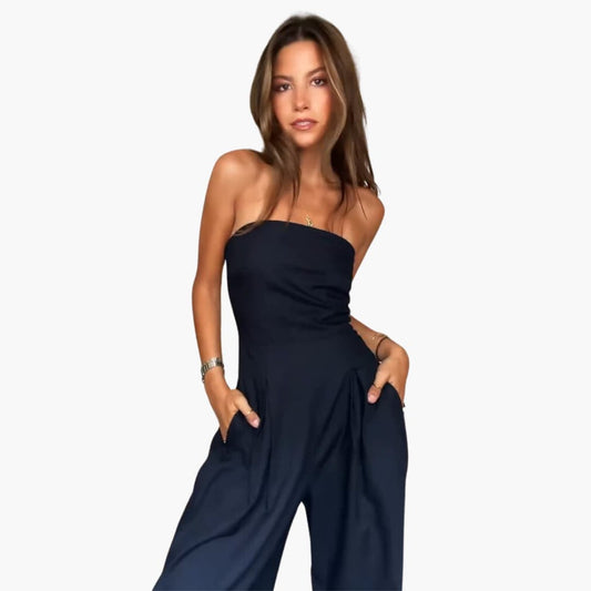 Relaxed everyday casual jumpsuit for women | Abigail -1