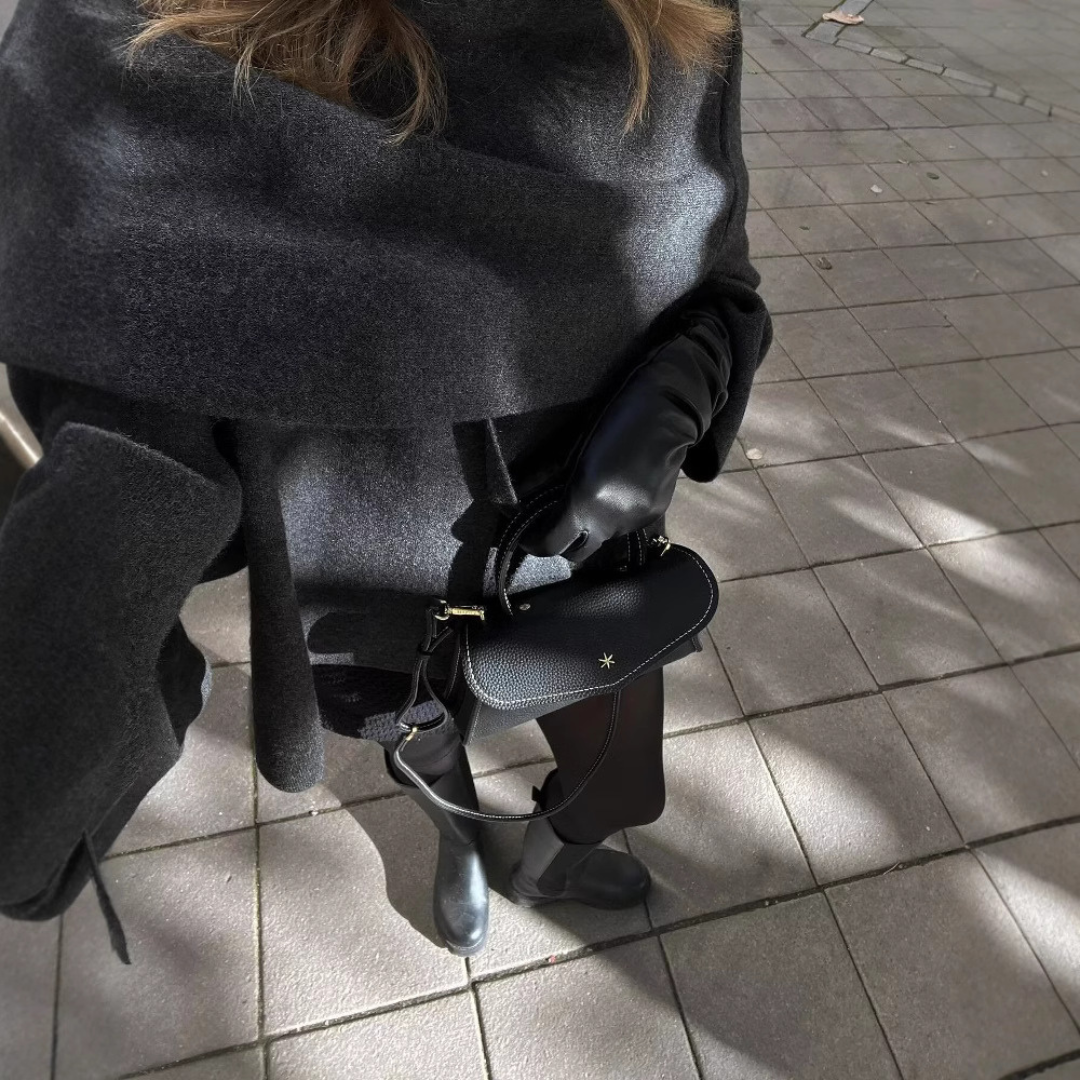 Elegant classic wool winter coat for women | Emma - 5