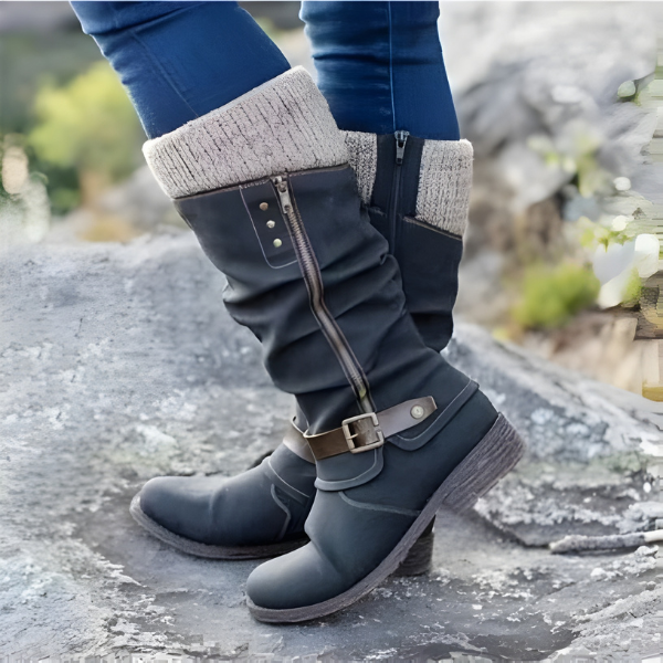 Classic orthopedic everyday ankle boots for women | Kaia -1