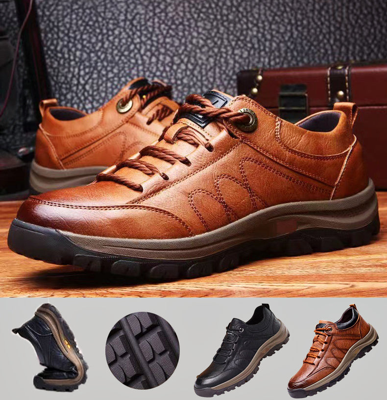Ergonomic handmade leather everyday smart shoes for men | Matt -10
