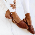 Artisanal low heel sandals for women | Cassia