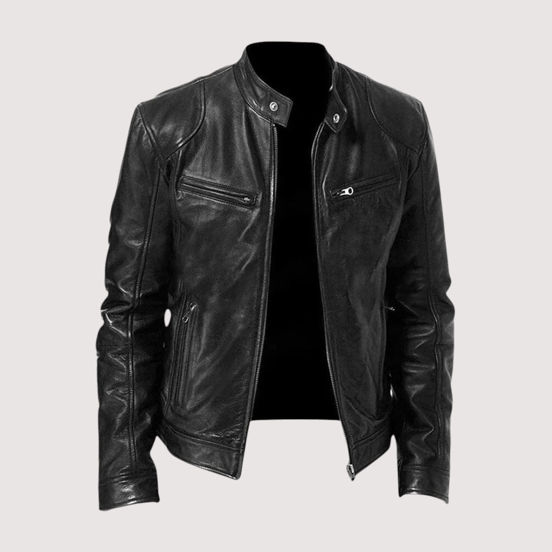 Classic Zip Front Jacket Stylish for Men | Dorian